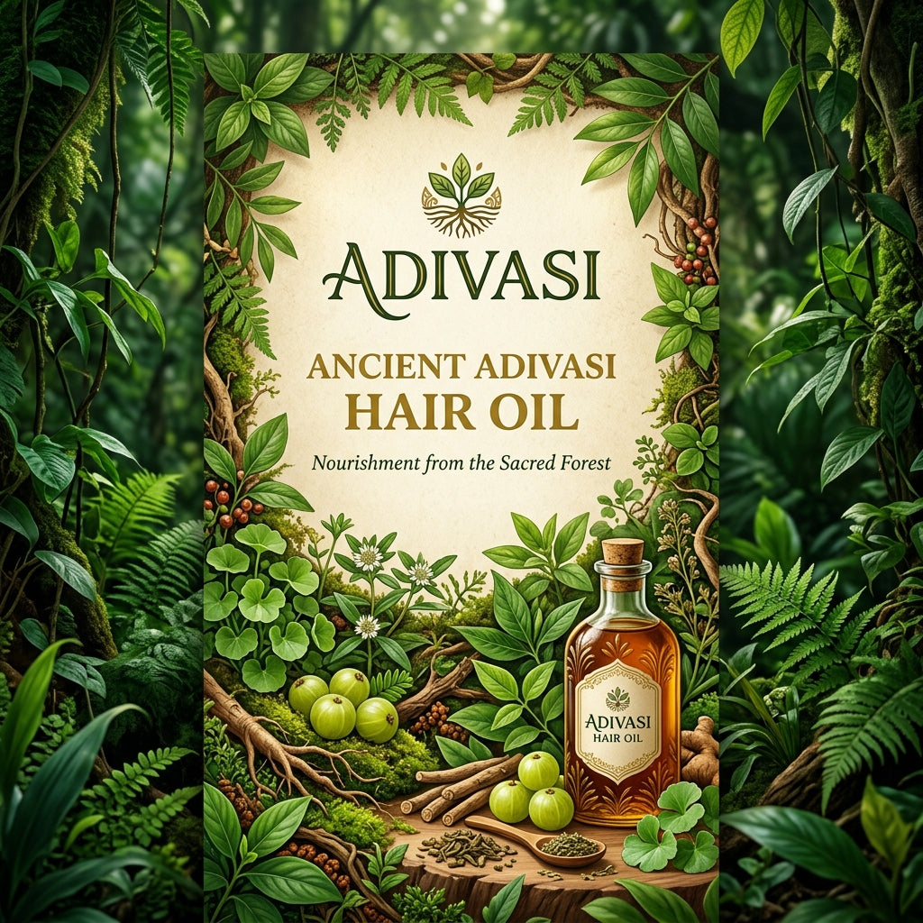 SMD Adivasi Hair Oil Mobile Banner